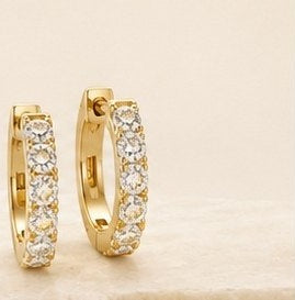 Sample 14 · Shakti Diamond Hoop