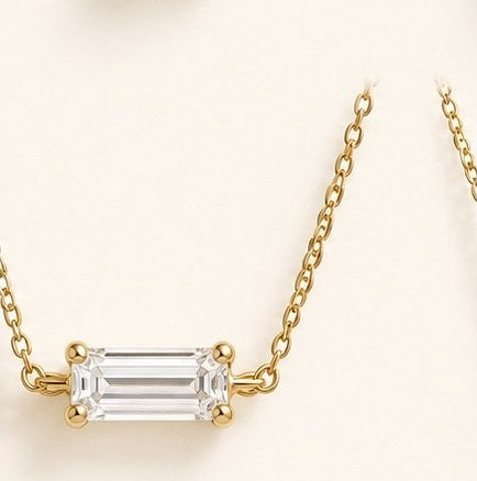Sample 14 · East-West Emerald Necklace
