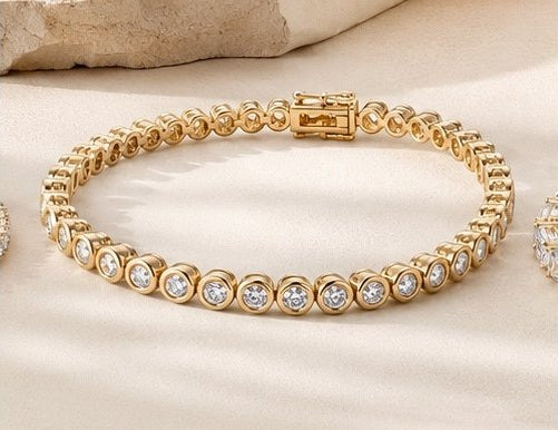 Sample 15 · Bezel Tennis Bracelet