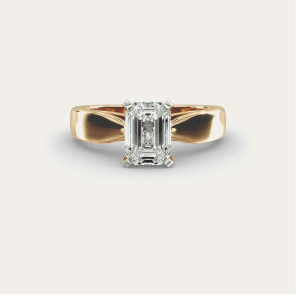 Sample 19 · East-West Emerald Ring